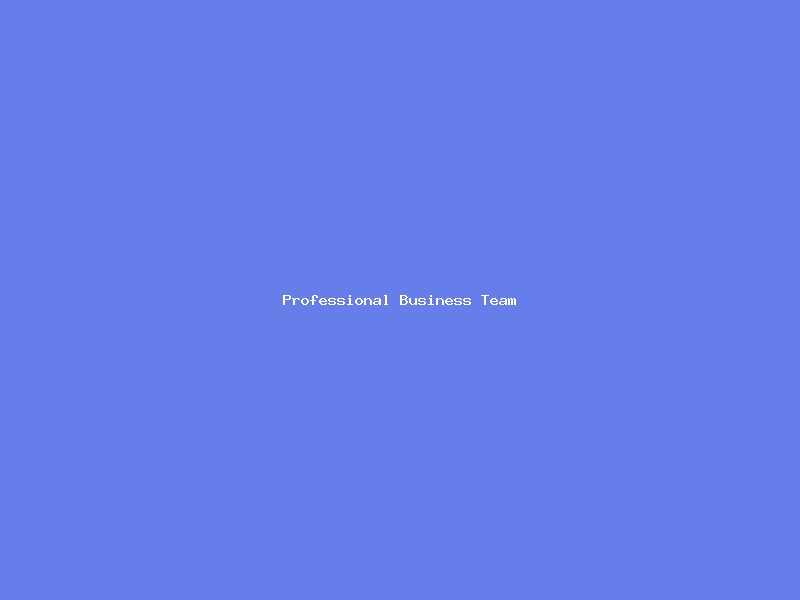 Professional Business Team