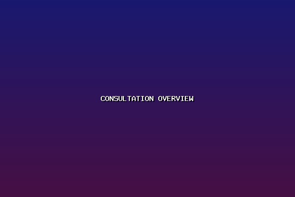Consultation Services Overview