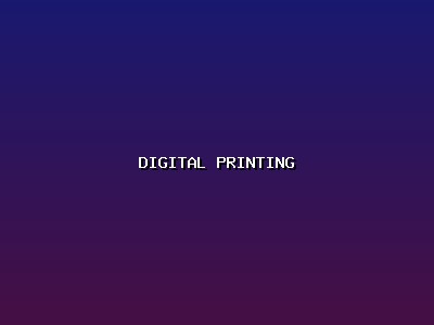 Digital Printing