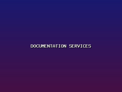 Documentation Services