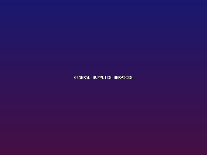 General Supplies and Procurement