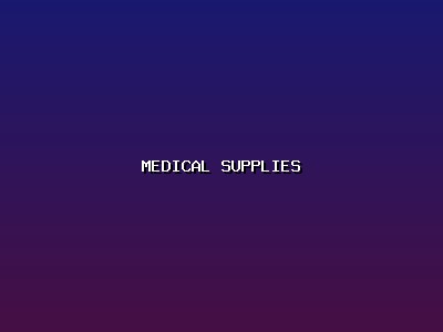 Medical Supplies